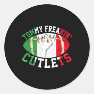Adesivo Tommy Freakin' Cutlets Engraçados Nova Jersey Band