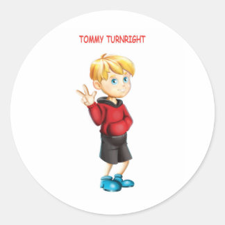 Adesivo Tommy Turnright Stickers