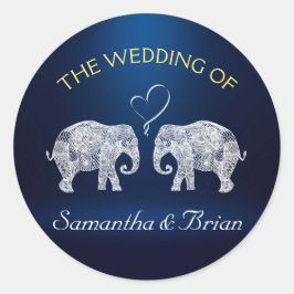 Adesivo TONELADAS DE AMOR | Elephant Night Light Wedding C