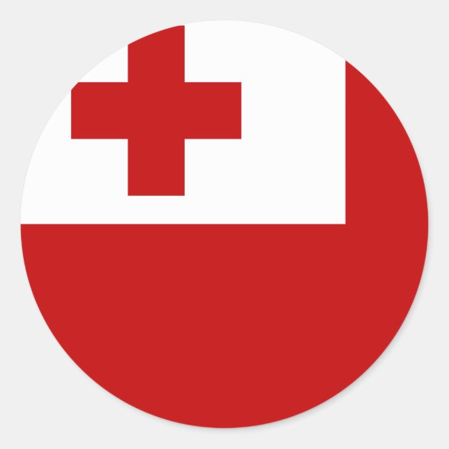 Adesivo Tonga Flag (Frente)
