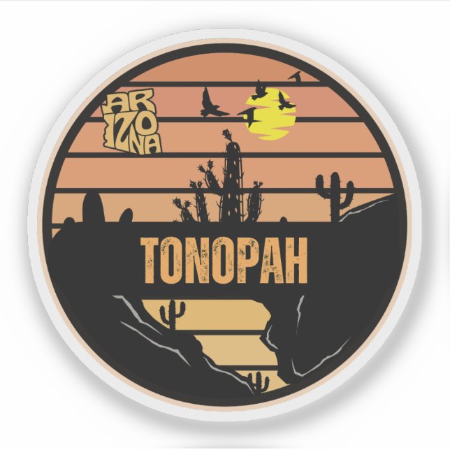 Adesivo Tonopah, Arizona (Frente)