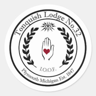 Adesivo Tonquish IOOF Sticker