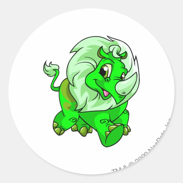 Adesivo Tonu brilhando (Frente)