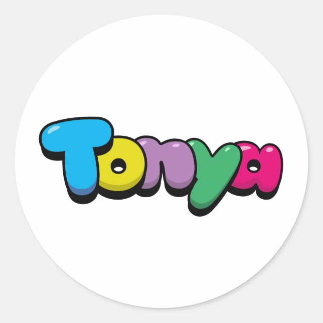 Adesivo Tonya (Frente)