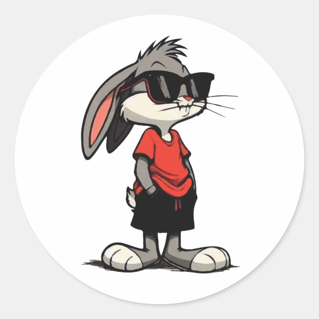 Adesivo Too Cool to Hop (Frente)