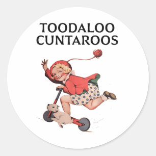 Adesivo Toodaloo Aroos Vintage 1930 Crianças