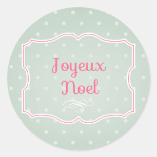 Adesivo Topper/adesivo do Cupcake Noel do Joyeux