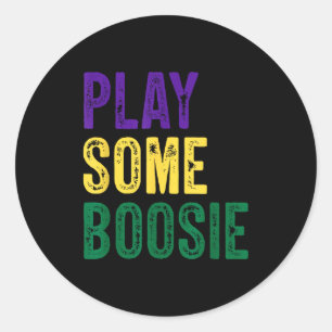 Adesivo Toque algumas contas de Boosie Mardi Gras New Orle