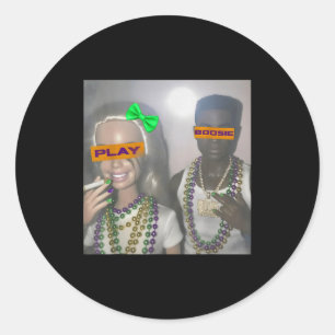 Adesivo Toque alguns boosie contas mardi gras nova orleans