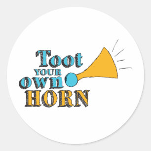 Adesivo Toque sua própria Arte Inspiradora Horn