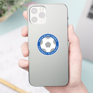 Adesivo Torcendor de Futebol com Nome do Time no Celular