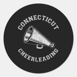 Adesivo Torcida de Connecticut Angustiado Retro Anos 90