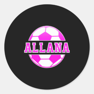 Adesivo Torcida de esportes de futebol feminino de Allana 