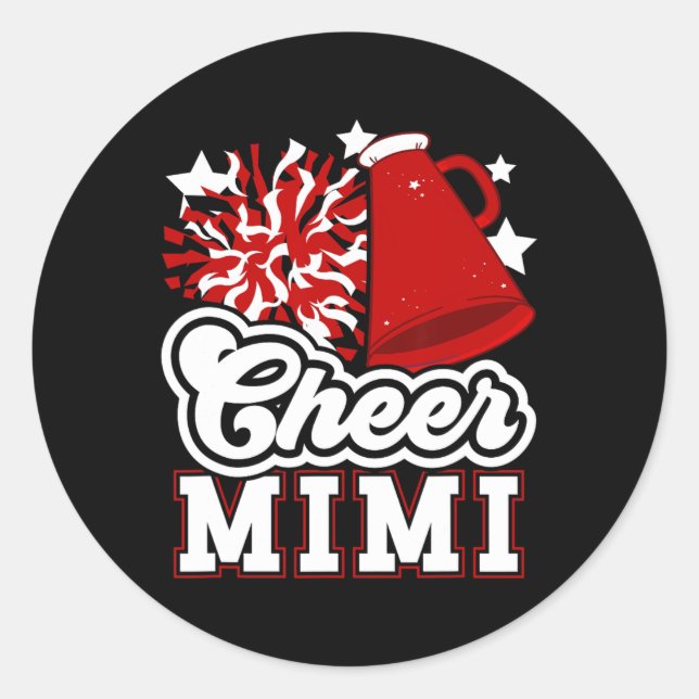 Adesivo Torcida Mimi De Uma Cheerleader Mimi Torcida Mimi (Frente)