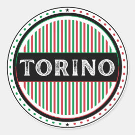 Adesivo Torino City Pride Emblem – Italian Identity