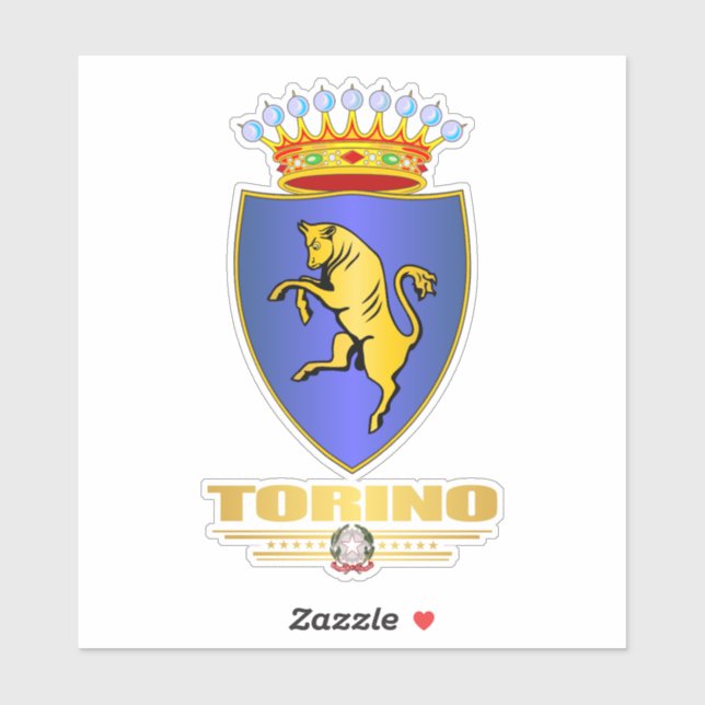 Adesivo Torino (Turim) (Folha)