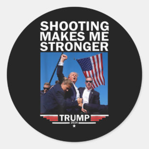 Adesivo Torna-Me Mais Forte Donald Trump 2024