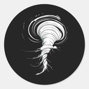Adesivo Tornado Costume Twister Storm Halloween Garotos