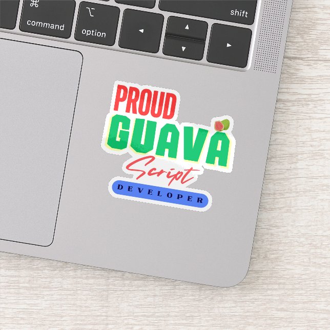 Adesivo Tornando-se um Desenvolvedor da Linguagem GuavaScr (Detalhe)