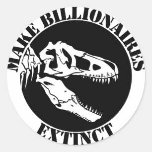 Adesivo Tornar os Bilionários Extintos