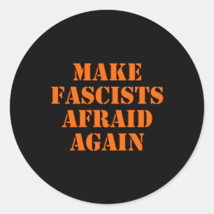 Adesivo Tornar os fascistas com medo de novo