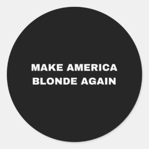 Adesivo Torne A América Blonde Novamente Karoline Leavitt 