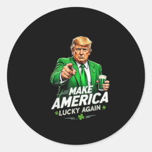 Adesivo Torne A América Sortuda Novamente Engraçada Trump