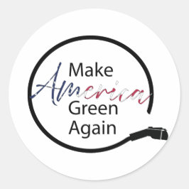 Adesivo Torne a América Verde novamente Carregador de Veíc