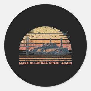 Adesivo Torne O Excelente Alcatraz Novamente Engraçado Tru