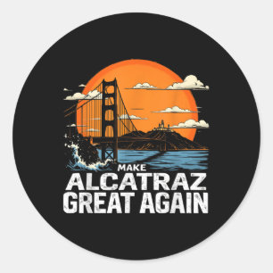 Adesivo Torne O Excelente Alcatraz Novamente Engraçado Tru