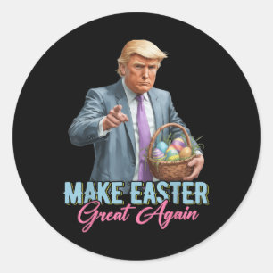 Adesivo Torne O Excelente Da Páscoa Engraçado Novamente