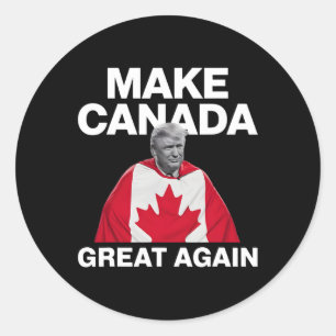 Adesivo Torne o Excelente do Canadá novamente engraçado Ba