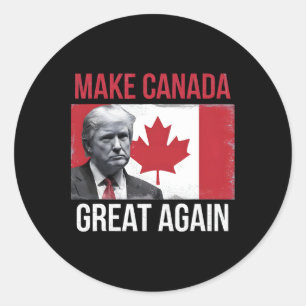 Adesivo Torne o Excelente do Canadá novamente engraçado Ba