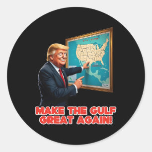 Adesivo Torne O Excelente Do Golfo Mais Engraçado Trump Be