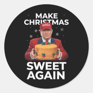 Adesivo Torne o Natal doce de novo Presente de Natal