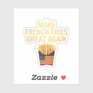 Adesivo Torne Os Fries Franceses Excelentes Novamente Deli