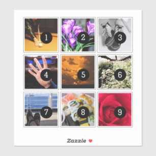 Adesivo Torne sua própria decoração fácil com 9 imagens em