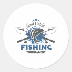 Adesivo Torneio de pesca