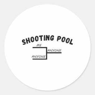 Adesivo Torneio de Piscina Engraçado Torneio Me Qualquer B