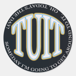 Adesivo torneira redonda