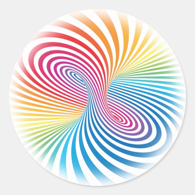 Adesivo Toro riscado. ilusão óptica do movimento sem fim (Frente)