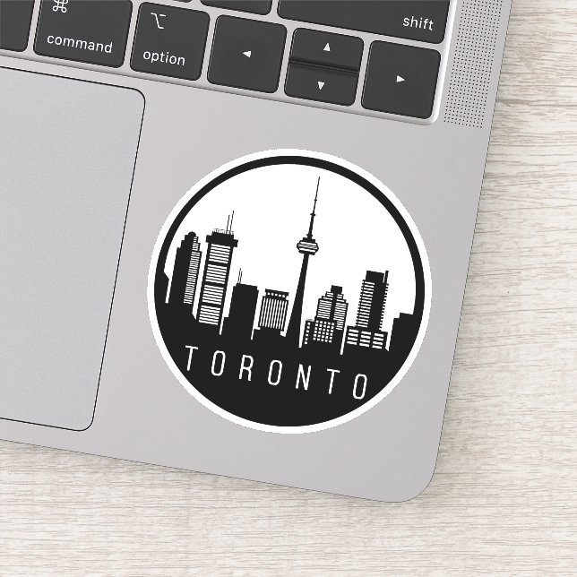 Adesivo Toronto City Skyline (Detalhe)