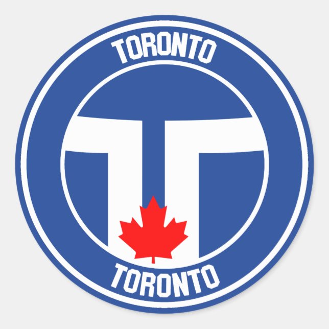 Adesivo Toronto Round Emblem (Frente)