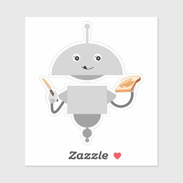 Adesivo Torrada do fazer Mia (Folha)