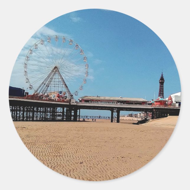 Adesivo Torre Blackpool (Frente)