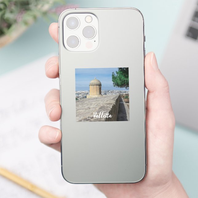 Adesivo Torre de arma nas antigas muralhas da cidade de La (Telefone)