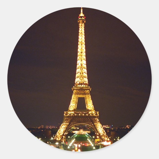 Adesivo Torre Eiffel à Noite (Frente)