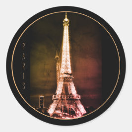 Adesivo Torre Eiffel & Arte Surrealista Paris /amo França 