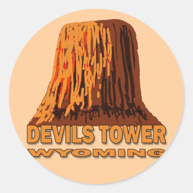 ADESIVO TORRE WYOMING DOS DIABOS (Frente)