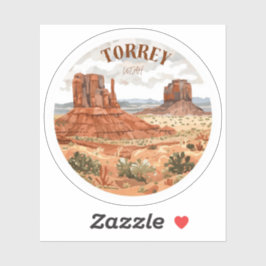 Adesivo Torrey Utah 